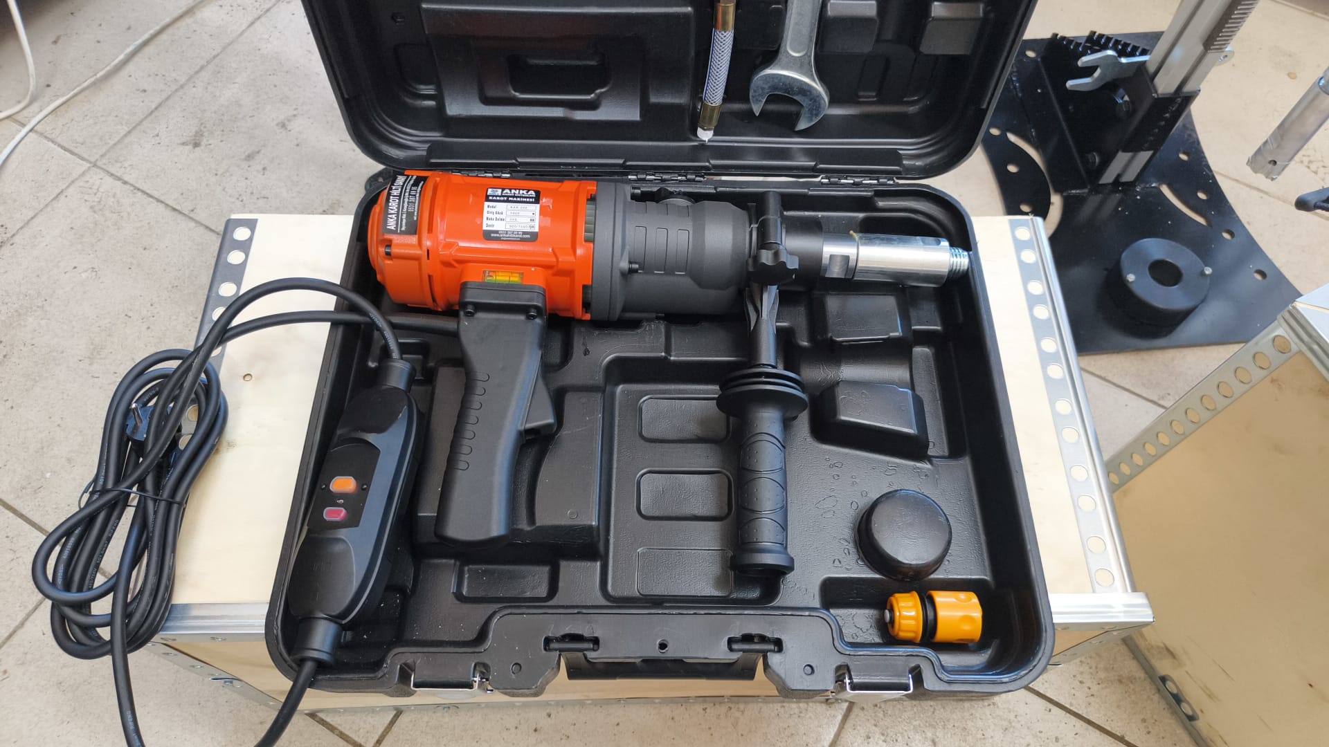 Elektrikli El Sondaj Makinesi - Anka Hilti Karot